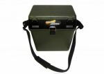 Overlander Green Carribox Compact Seat & plastic carry case/flight box